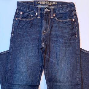 American Eagle Slim Straight 28/32 Worn Resin 2873